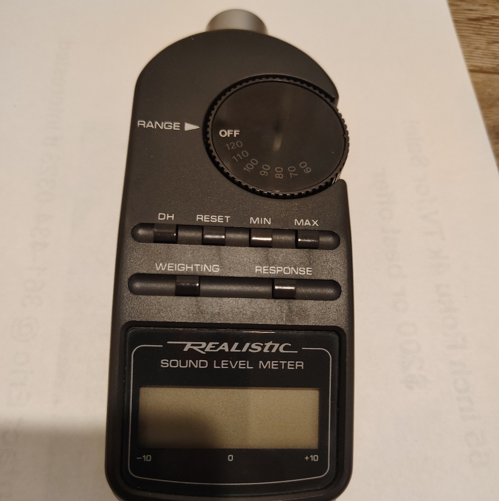 Radio Shack Realistic Sound level meter 33-2055